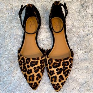 Leopard Print Pointed toe Flat